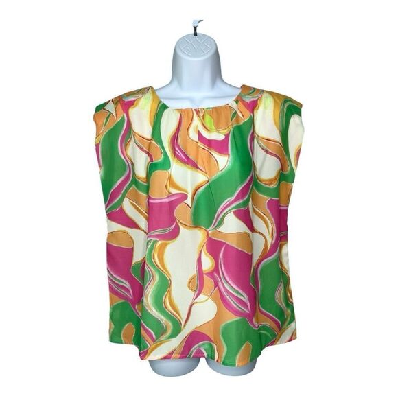 Flying Tomato Womens M Send A Postcard Woven Top
NWOT - Picture 1 of 10